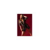Peignoir en dentelle Mapalé avec string assorti 